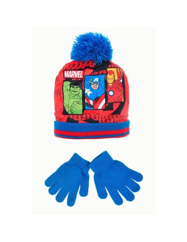 Gorro y Guantes de Los Vengadores para Niños