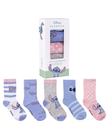 Set de regalo de 5 calcetines Lilo & Stitch Niñas