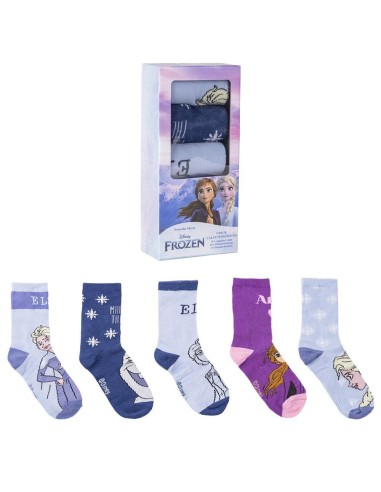 Set de regalo de 5 calcetines Frozen para niños