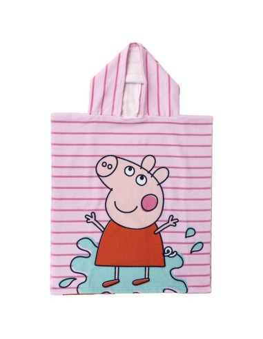 Poncho de baño y playa Peppa Pig