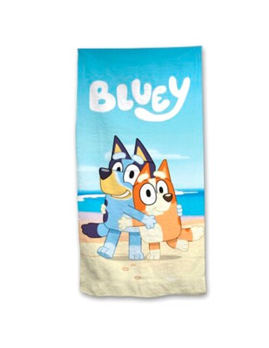 Toalla playa Bluey y Bingo